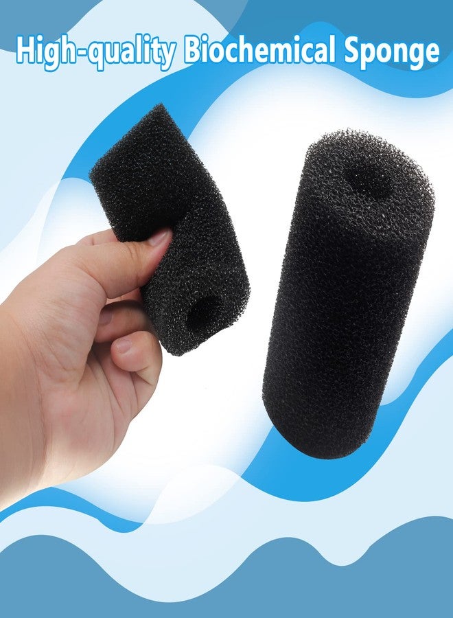 Bivethoi 4 Pcs Pre-Filter Foam Sponge Roll, Aquarium Intake Filter Media Sponge, Compatible Filter Accessories for Aquarium Fish Tank (Black) - Image 5